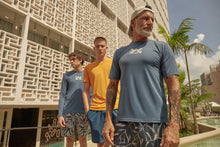 Cargar imagen en el visor de la galería, Image 09: Uv Line Short For Men / Bermuda Shorts Boxer Aco Off White Upf50+
