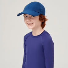 Cargar imagen en el visor de la galería, Image 02: Uv Line Caps Cap Teens Colors Inf Navyblue Upf50+
