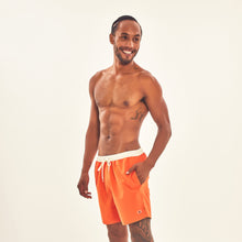 Cargar imagen en el visor de la galería, Image 03: Uv Line Short For Men / Bermuda Shorts Boxer Orange Upf50+
