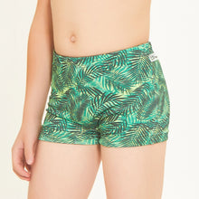 Cargar imagen en el visor de la galería, Image 02: Uv Line Boy's Swimwear Swim Trunks Kids Leaves Upf50+
