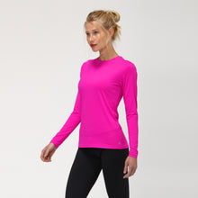 Cargar imagen en el visor de la galería, Image 02: Uv Line Rash Guard Camiseta Uv X Pro Ml Rosa Upf50+
