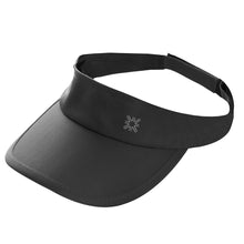 Cargar imagen en el visor de la galería, Product Front: Uv Line Visor Visor Athletic Dry Fem Black Upf50+
