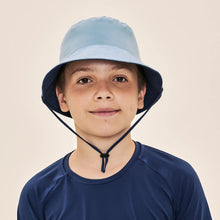 Cargar imagen en el visor de la galería, Image 04: Uv Line Bucket Hat Basic Kids Maringo Azul Ceu Upf50+
