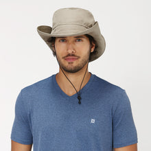 Cargar imagen en el visor de la galería, Image 02: Uv Line Floppy Hat Safari Kaki Upf50+
