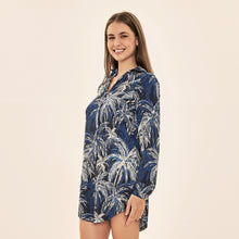 Cargar imagen en el visor de la galería, Image 06: Uv Line Shirtdress Shirtdress Coqueiros Marinho Upf50+
