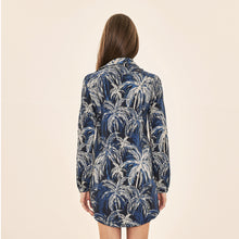 Cargar imagen en el visor de la galería, Image 07: Uv Line Shirtdress Shirtdress Coqueiros Marinho Upf50+
