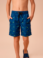 Cargar imagen en el visor de la galería, Gallery: Uv Line Boy's Swimwear Shorts Acqua Kids Pirates Fun Upf50+
