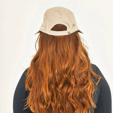 Cargar imagen en el visor de la galería, Model Back: Uv Line Caps Visor Capri Colors Nac Fem Sand Black Upf50+
