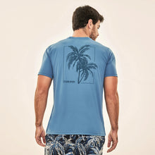 Cargar imagen en el visor de la galería, Model Back: Uv Line T-Shirt For Men T-Shirt Uvline Coqueiro Upf50+
