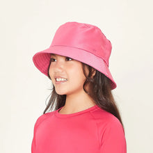 Cargar imagen en el visor de la galería, Image 02: Uv Line Bucket Hat Basic Kids Pink Rosa Upf50+
