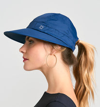 Cargar imagen en el visor de la galería, Image 02: Uv Line Caps Visor Nice Fem Navy Blue Upf50+
