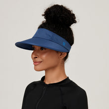 Cargar imagen en el visor de la galería, Image 02: Uv Line Visor Visor Leblon Navy Blue Upf50+
