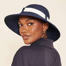 Cargar imagen en el visor de la galería, Image 05: Uv Line Floppy Hat Hat Paris Ville L Fem Blue White Upf50+
