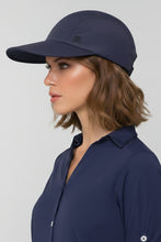 Cargar imagen en el visor de la galería, Image 02: Uv Line Caps Visor Capri Colors Nac Fem Navy Blue Upf50+
