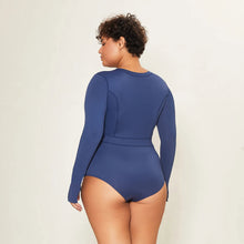 Cargar imagen en el visor de la galería, Image 08: Uv Line One-Piece Macae Marinho Upf50+
