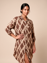 Cargar imagen en el visor de la galería, Gallery: Uv Line Shirtdress Shirtdress Ipanema Diamond Upf50+
