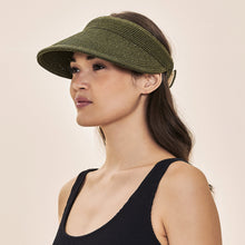 Cargar imagen en el visor de la galería, Image 02: Uv Line Visor Visor Brunei Verde Militar Upf50+
