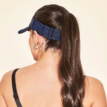 Cargar imagen en el visor de la galería, Image 05: Uv Line Visor Elastic Visor Navy Blue Upf50+
