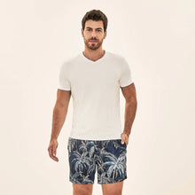 Cargar imagen en el visor de la galería, Image 06: Uv Line Swim Shorts Short Acqua Coqueiros Marinho Upf50+
