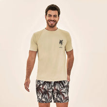 Cargar imagen en el visor de la galería, Model Front: Uv Line T-Shirt For Men T-Shirt Uvline Coqueiro Upf50+
