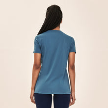 Cargar imagen en el visor de la galería, Model Back: Uv Line Fitness Top T-Shirt Sport Fit Aco Upf50+
