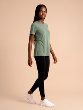 Cargar imagen en el visor de la galería, Image 03: Uv Line Rash Guard T-Shirt Fem New Fit Mix Green Upf50+
