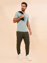 Cargar imagen en el visor de la galería, Image 04: Uv Line T-Shirt For Men T-Shirt New Fit Masc Verde Agua Upf50+
