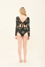 Cargar imagen en el visor de la galería, Image 07: Uv Line One-Piece Marina Shine Preto Malva
