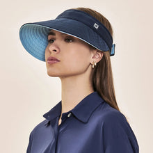 Cargar imagen en el visor de la galería, Image 03: Uv Line Visor Visor Bali Fem Navy Light Blue Upf50+

