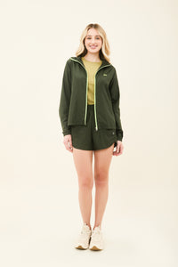 Bag-Foldable Windbreaker Jacket Verde Militar
