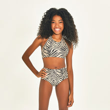 Cargar imagen en el visor de la galería, Bikini Set Zebra Kids UPF50+
