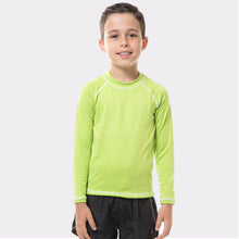 Cargar imagen en el visor de la galería, Camiseta Niños FPU50+ Uv Colors Manga Larga Verde Manzana Uv
