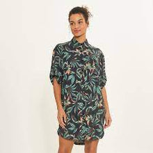 Cargar imagen en el visor de la galería, Shirtdress Copacabana Surfloral UPF50+
