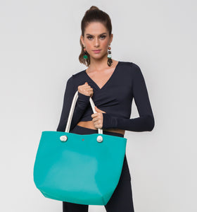 Bolsa Silicona Turquesa