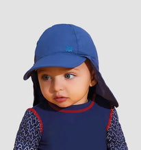 Cargar imagen en el visor de la galería, Image 02: Uv Line Flap Hat Cap Leg Basic Kids Imp Inf Marinho
