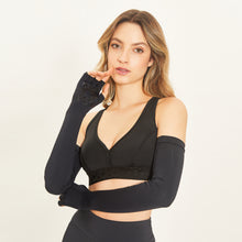 Cargar imagen en el visor de la galería, Image 04: Uv Line Glove Extra Long Glove Preto Upf50+
