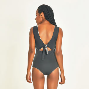 Image 06: Uv Line One-Piece Mirela Zebra Upf50+