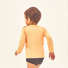 Cargar imagen en el visor de la galería, Model Back: Uv Line Baby Swimwear Rash Guard Baby Solar Upf50+
