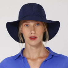 Cargar imagen en el visor de la galería, Gallery: Uv Line Floppy Hat San Remo Fpu50+ Hat Navy Blue Uv
