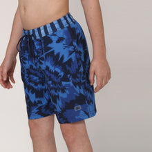 Cargar imagen en el visor de la galería, Image 02: Uv Line Boy&#39;s Swimwear Short Acqua Oceano Inf Upf50+
