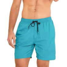 Cargar imagen en el visor de la galería, Gallery: Uv Line Short For Men / Bermuda Short Lucca Petroleo Upf50+
