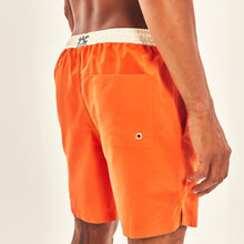 Cargar imagen en el visor de la galería, Image 05: Uv Line Short For Men / Bermuda Shorts Boxer Orange Upf50+
