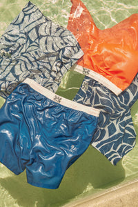 Image 10: Uv Line Short For Men / Bermuda Shorts Boxer Orange Upf50+