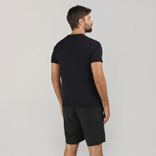 Cargar imagen en el visor de la galería, Model Back: Uv Line Fitness Top Sport Fit Mas Preto Upf50+
