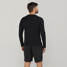 Cargar imagen en el visor de la galería, Model Back: Uv Line Fitness Top Sport Fit Ml Preto Msc
