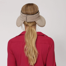 Cargar imagen en el visor de la galería, Model Back: Uv Line Visor Tokyo Fpu50+ Visor Khaki Uv
