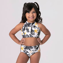 Cargar imagen en el visor de la galería, Image 04: Uv Line Girl&#39;s Two-Piece Trikini Brasil Upf50+
