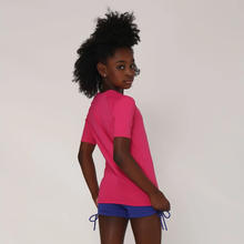 Cargar imagen en el visor de la galería, Camiseta Niños Uvpro Mc Pink UPF50+
