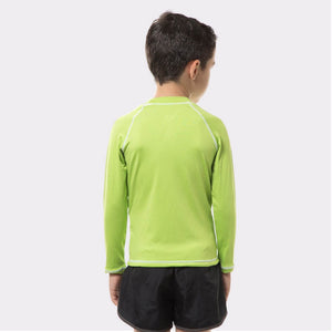 Camiseta Niños FPU50+ Uv Colors Manga Larga Verde Manzana Uv