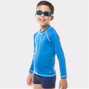 Niños FPU50+ Uv Colors Camiseta Manga Larga Malibu Blue Uv